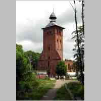 905-1436 Ostpreussenreise 2004. Noch ein Blick auf den Turm der Kirche.jpg